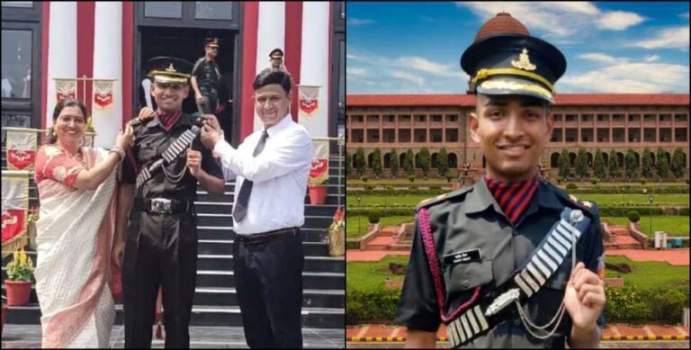 सेना में लेफ्टिनेंट बने रानीखेत के साकेत बिष्ट, तीसरे प्रयास में पूरा किया पिता का सपना