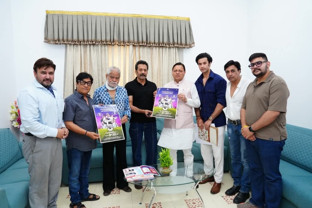 मुख्यमंत्री श्री पुष्कर सिंह धामी ने आज मुख्यमंत्री कैम्प कार्यालय में हिंदी फ़िल्म “5 सितम्बर” का पोस्टर लॉन्च किया।