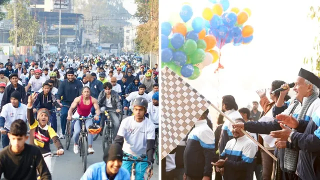 साइकिल के साथ फिटनेस का संकल्प, देहरादून में 1000+ प्रतिभागियों ने रचा नया जोश