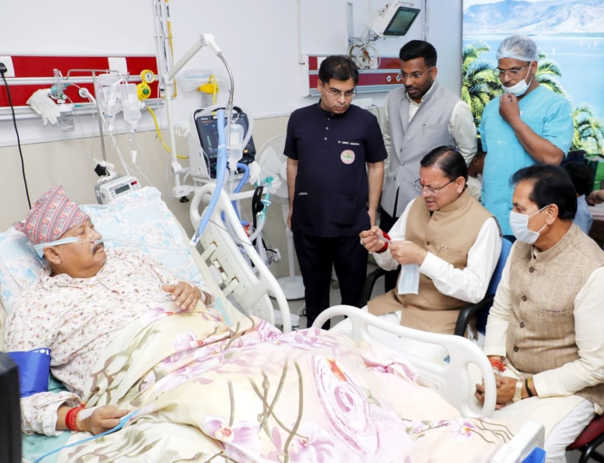 बड़ी राहत: सतपाल महाराज की तबीयत अब स्थिर, CM धामी ने लिया जायजा