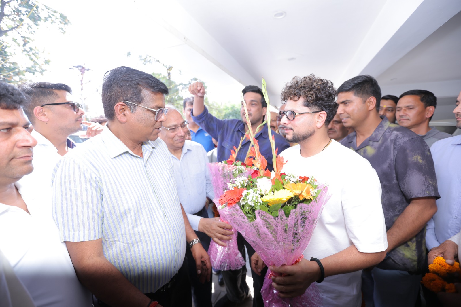 टी20 वर्ल्ड कप हीरो कुलदीप यादव की शादी से पहले देहरादून में भव्य स्वागत, CAU को दिया न्योता