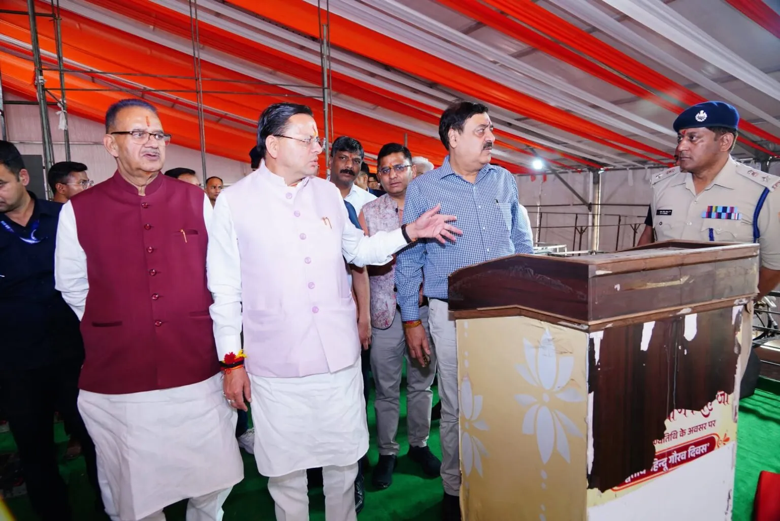 PM मोदी के देहरादून भ्रमण को लेकर तैयारियां चाक चौबंद: सीएम धामी ने तैयारियों का किया स्थलीय निरीक्षण