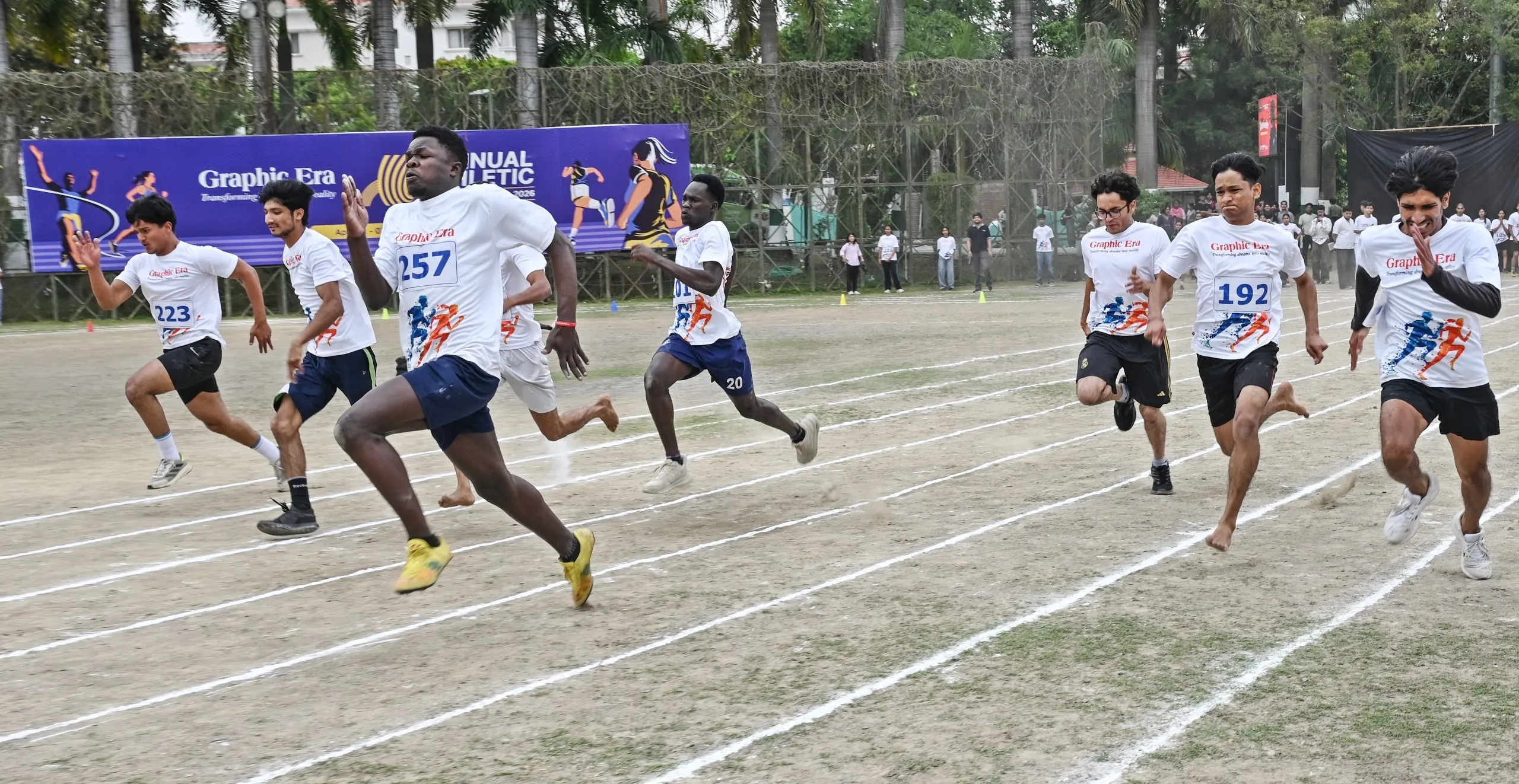 ग्राफिक एरा का वार्षिक एथलेटिक मीट
