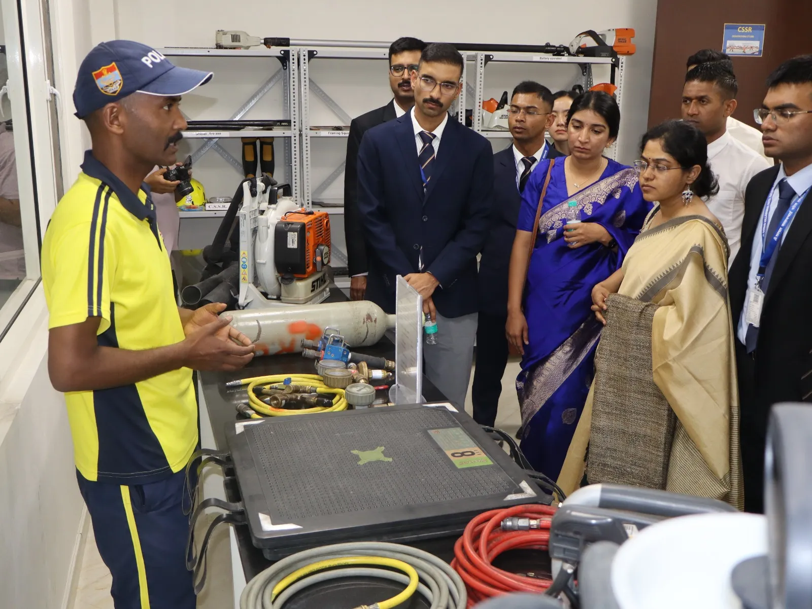 Future Police Chiefs Get First-Hand Lesson in Disaster Resilience at SDRF Dehradun