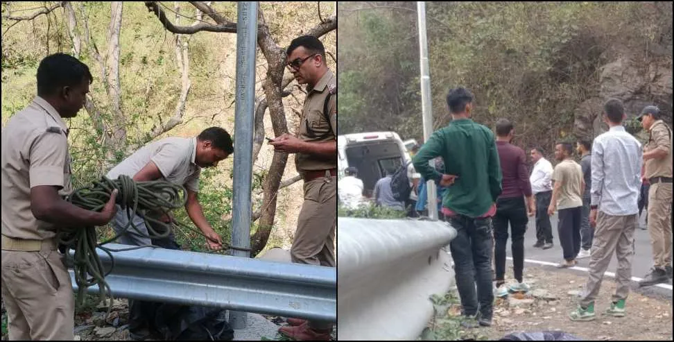 पौड़ी गढ़वाल: चंद्रबदनी मंदिर से लौटते समय कार खाई में गिरी, एक की मौत, पांच घायल