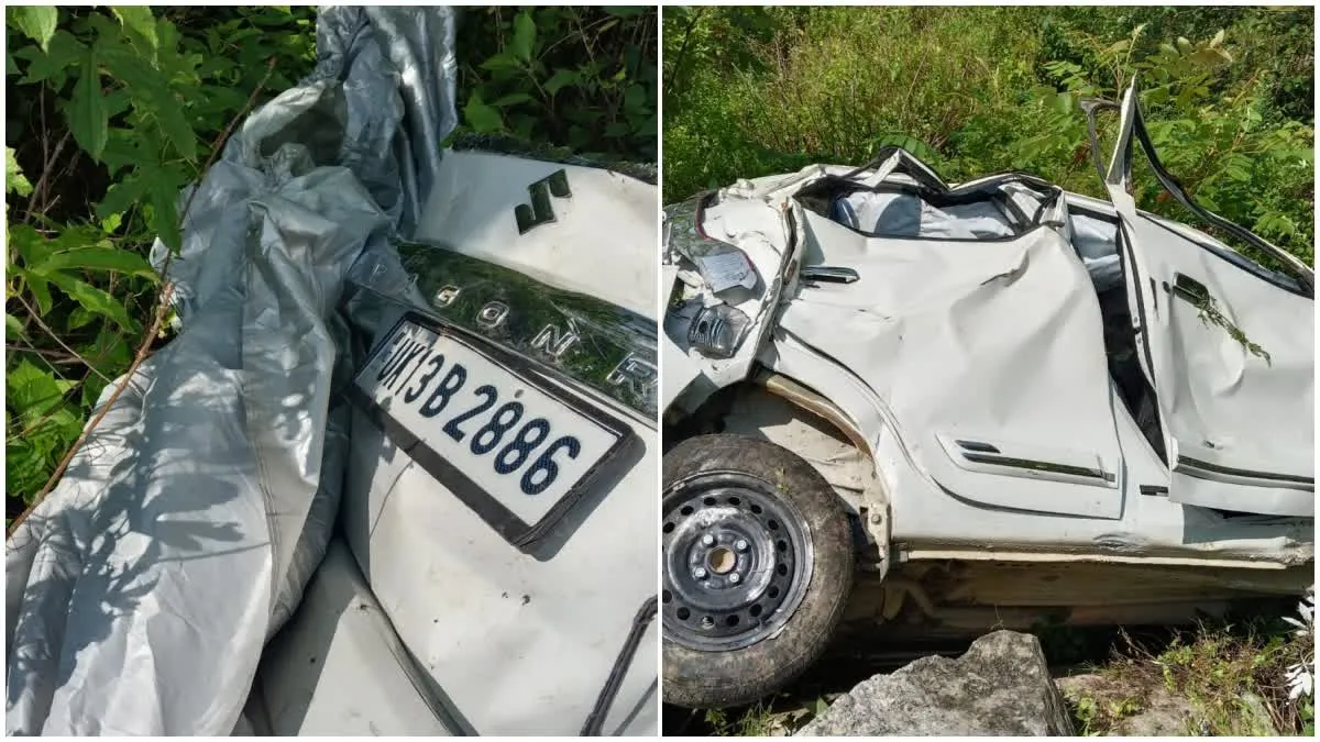 रुद्रप्रयाग में बड़ा सड़क हादसा: 200 मीटर गहरी खाई में गिरी कार, महिला समेत 3 गंभीर घायल, रेस्क्यू ऑपरेशन जारी