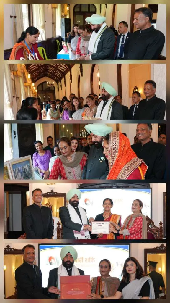 राज्यपाल ने महिला स्वयं सहायता समूहों की उत्पाद प्रदर्शनी का किया अवलोकन