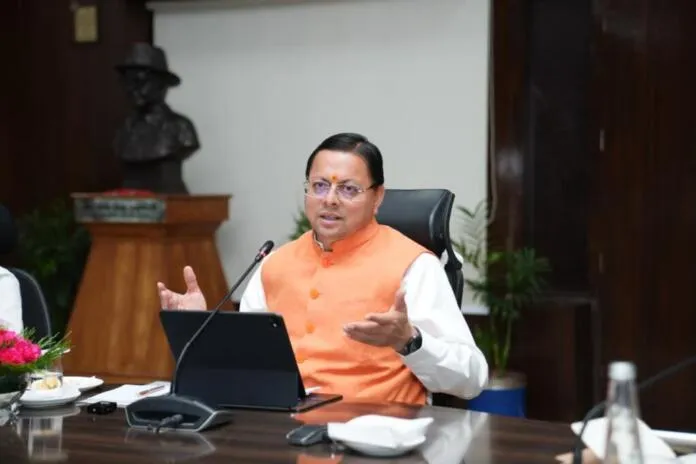 बड़ी खबर (देहरादून) सीएम धामी ने विभिन्न विकास योजना निर्माण के लिए 89 करोड़ की दी वित्तीय स्वीकृति।