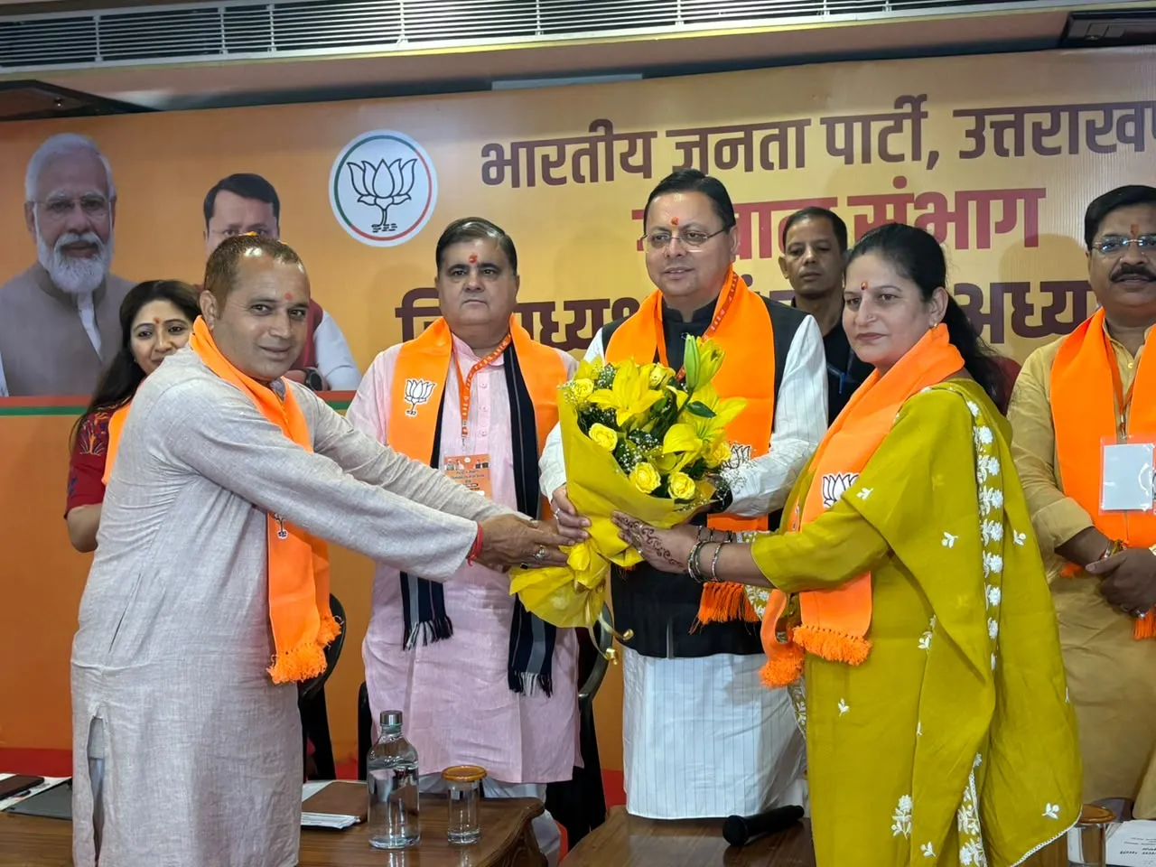 भाजपा की गढ़वाल बैठक में धामी का हुंकार: झूठ-अफवाह का जवाब दो, विकास का सच घर-घर पहुंचाओ