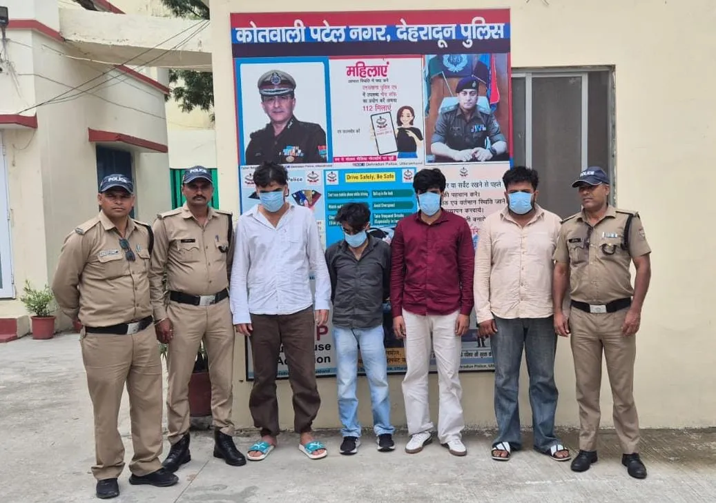 पटेलनगर में फायरिंग और मारपीट मामले में चार गिरफ्तार