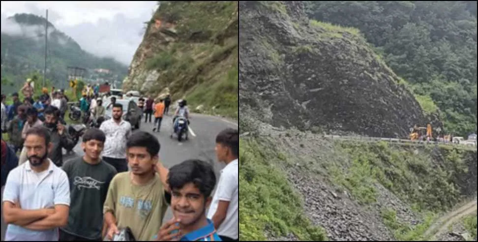 चमोली में बारिश का कहर: दो हाईवे भूस्खलन से बंद, बदरीनाथ-हेमकुंड के यात्री फंसे