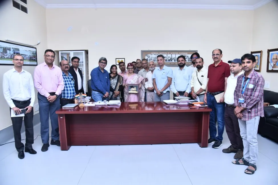 उत्तराखंड के 15 सदस्यीय मीडिया प्रतिनिधिमंडल ने हैदराबाद में आईसीएमआर-राष्ट्रीय पोषण संस्थान का किया दौरा