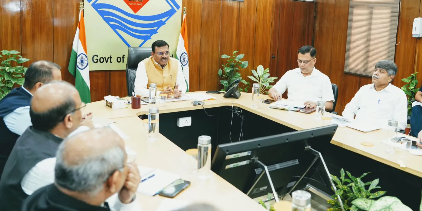 मुख्य सचिव ने ली कुम्भ मेला 2027 की तैयारियों के सम्बन्ध में बैठक