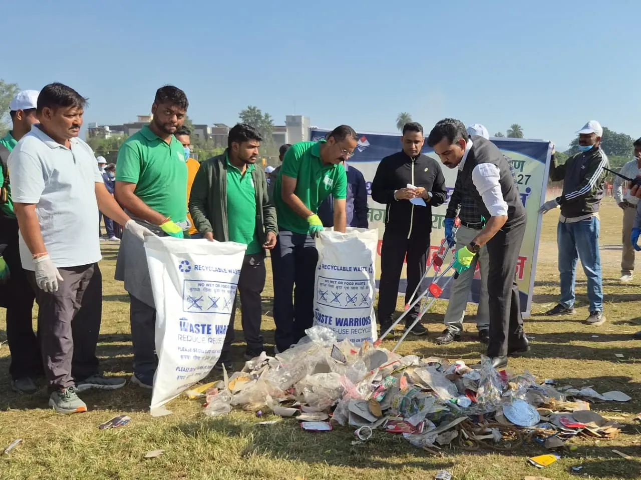 स्वच्छ सर्वेक्षण अभियान के तह्त शहर में चला विशेष सफाई अभियान, 40 टन कूड़ा उठाया गया